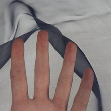 Load image into Gallery viewer, Silk Organza Deadstock - Ink
