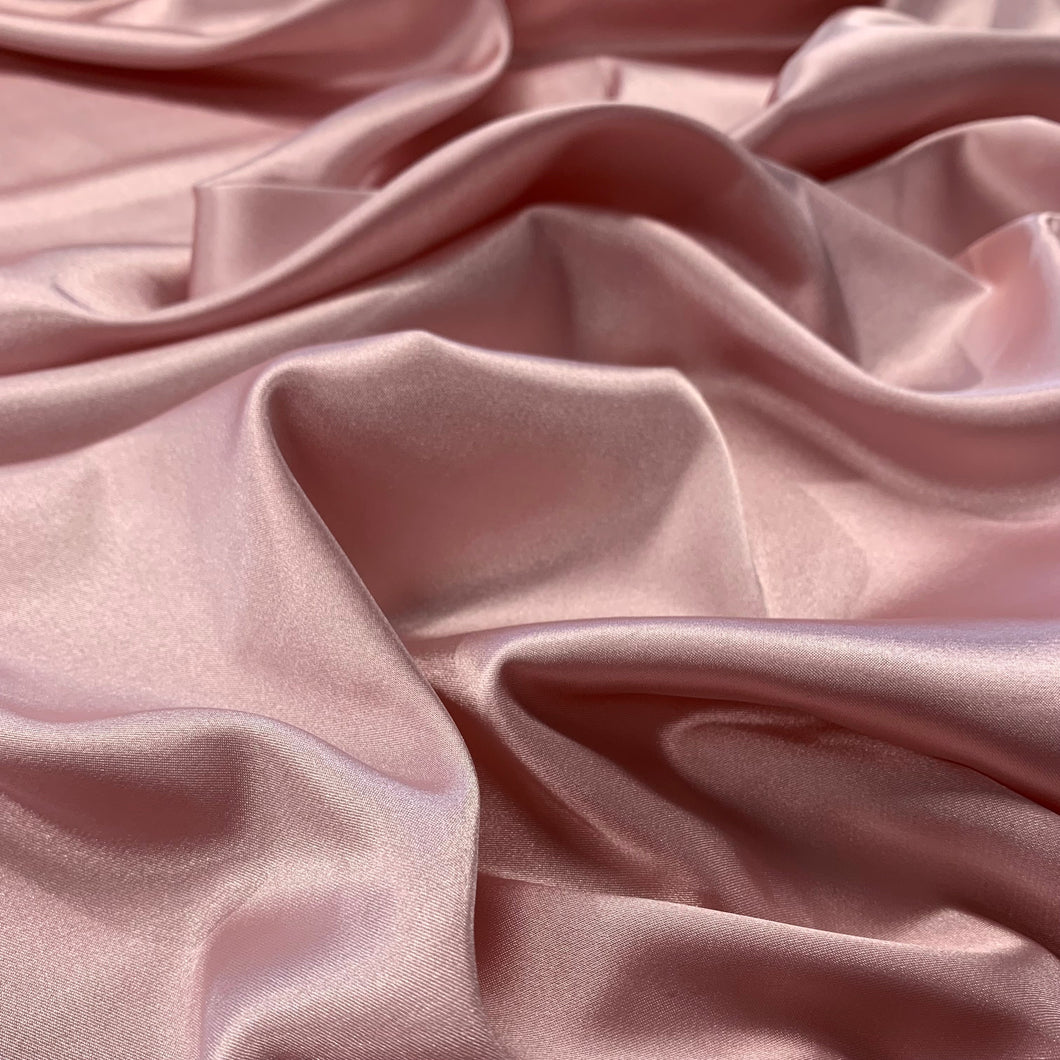 Lightweight Polyester Satin - Pink