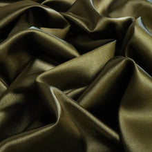 Load image into Gallery viewer, Lightweight Polyester Satin - Khaki
