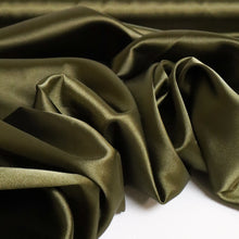 Load image into Gallery viewer, Lightweight Polyester Satin - Khaki
