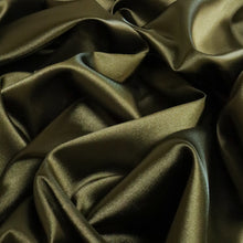 Load image into Gallery viewer, Lightweight Polyester Satin - Khaki
