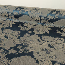 Load image into Gallery viewer, Sonata Two Tone Jacquard Satin – Denim Blue
