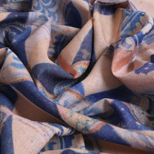 Load image into Gallery viewer, Spanish River Cotton Linen Print Deadstock - Cornflower Blue

