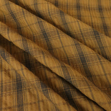 Load image into Gallery viewer, Washed Cotton Blend Plaid Check - Wynne Brown
