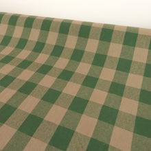 Load image into Gallery viewer, Big Check Washed Cotton - Indiana Green
