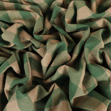 Load image into Gallery viewer, Big Check Washed Cotton - Indiana Green
