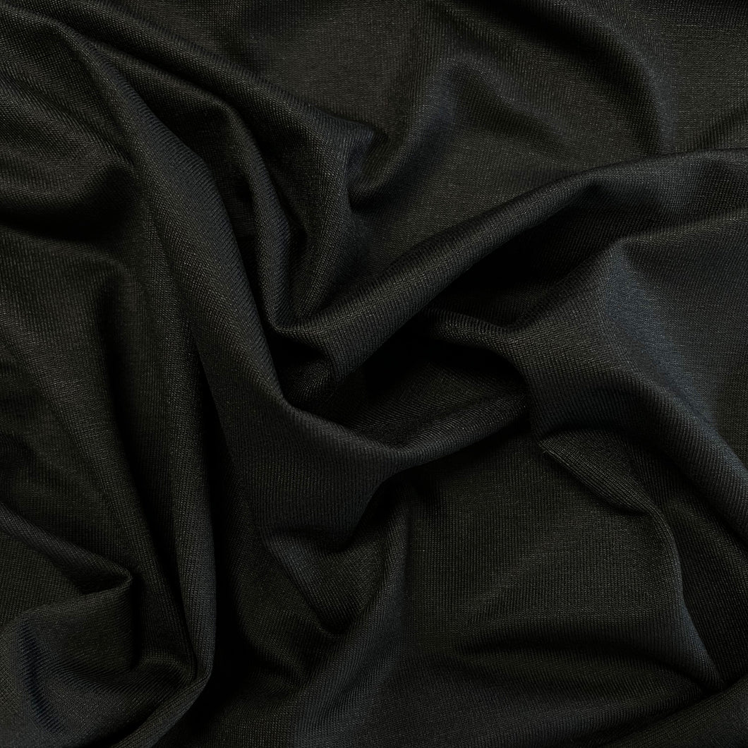 Slinky Viscose Spandex Jersey - Black