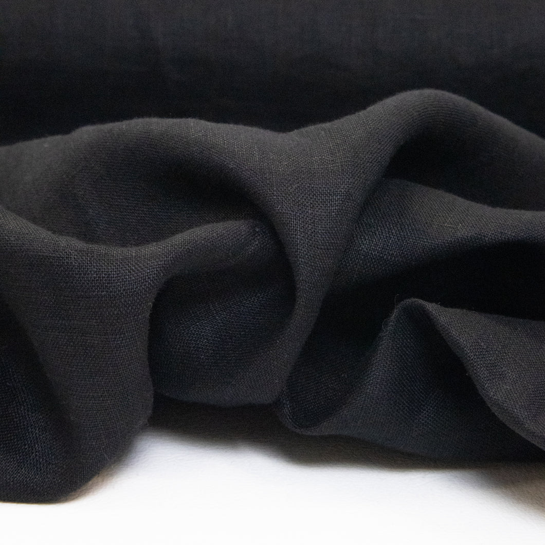 Washed Linen - Black