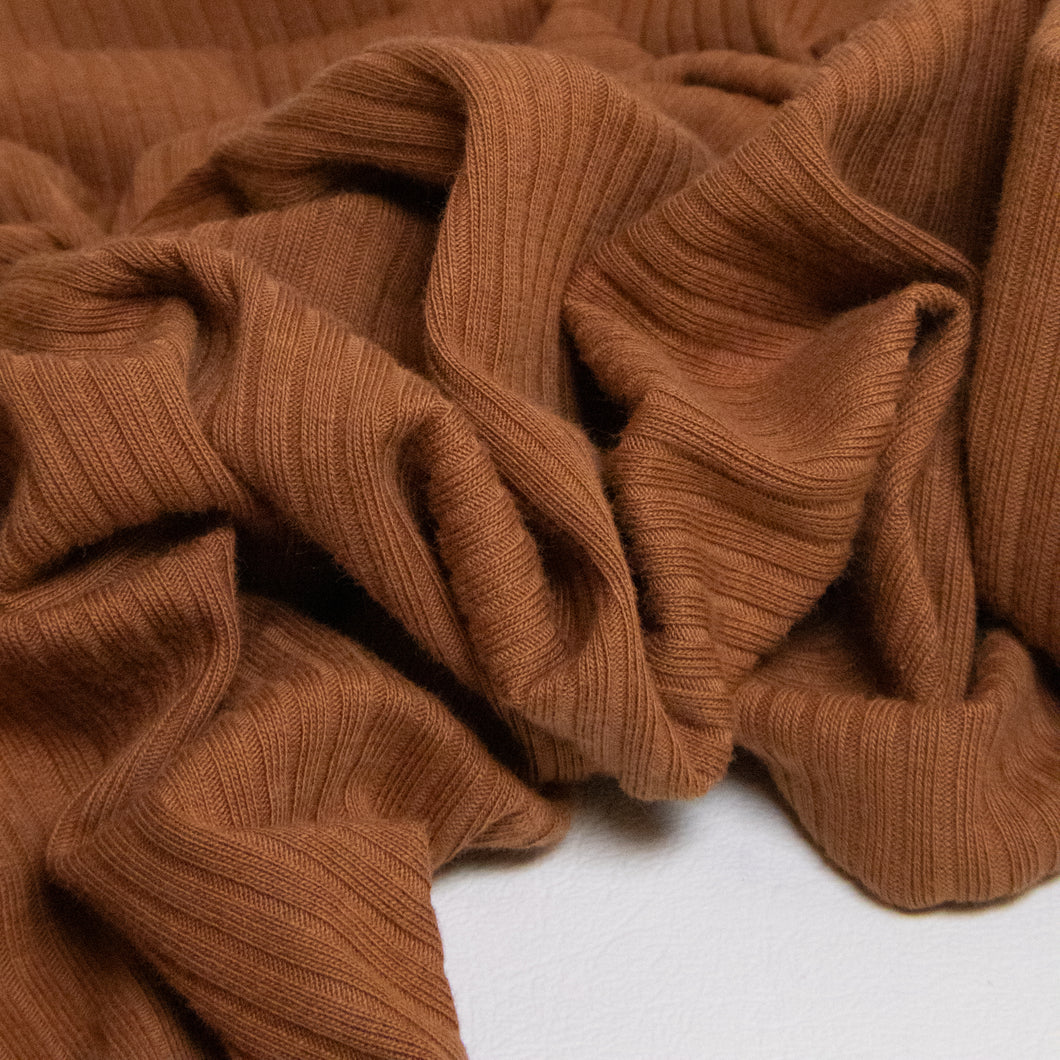 Wide Rib Knit - Tawny