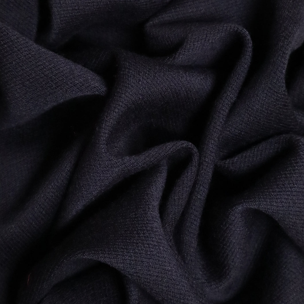 Wool Crepe Suiting Deadstock - Dark Navy (sold out)