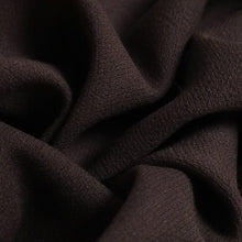 Load image into Gallery viewer, Wool Crepe Suiting Deadstock - Espresso
