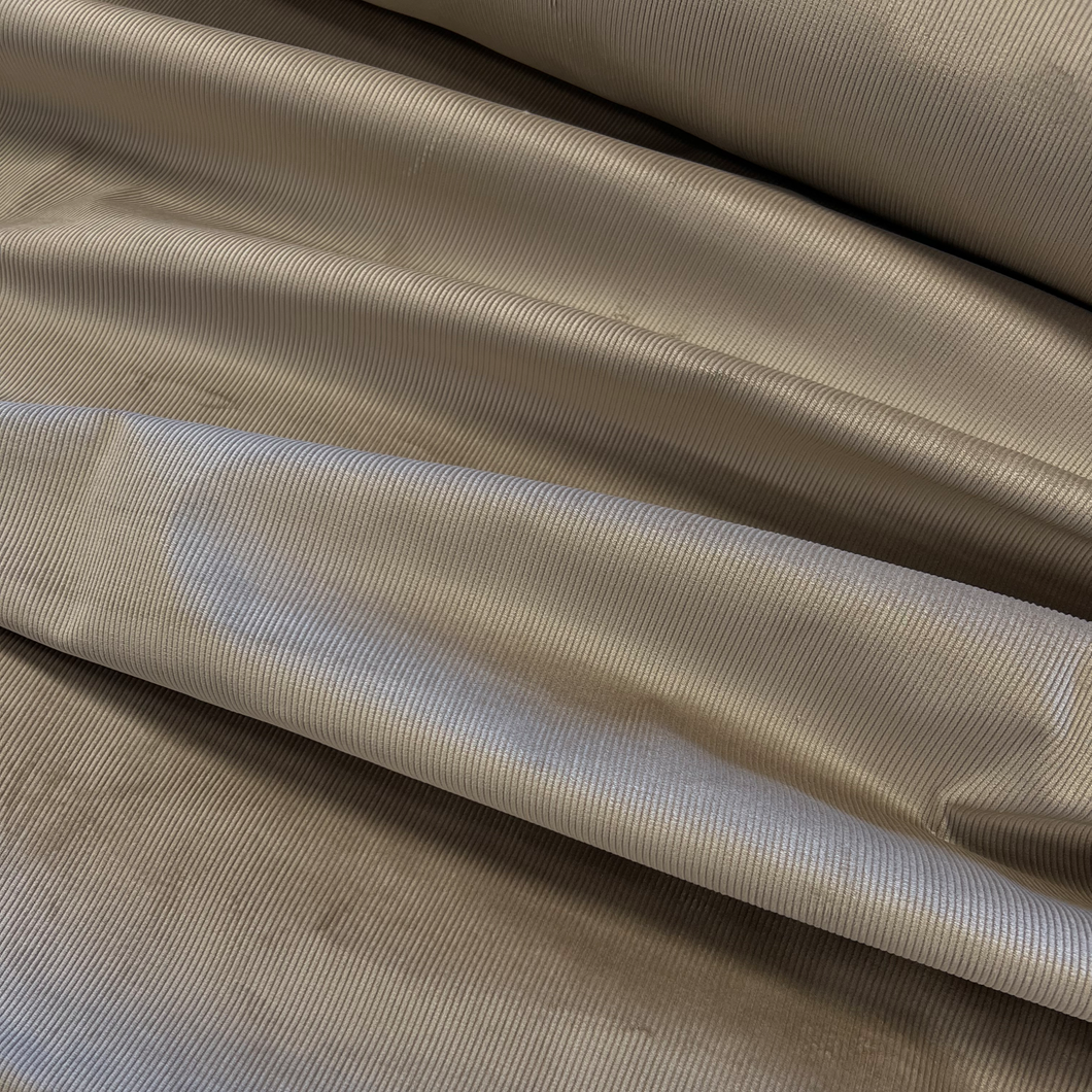 14 Wale Stretch Cotton Corduroy - Concrete
