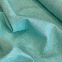 Load image into Gallery viewer, Lightweight Linen Cotton Crossweave - Mint
