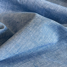 Load image into Gallery viewer, Lightweight Linen Cotton Crossweave - Navy
