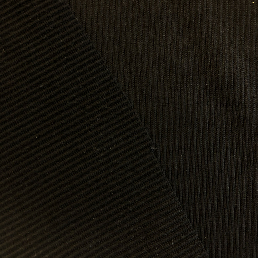 Corded Rib - Black