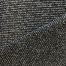 Load image into Gallery viewer, Corded Rib - Charcoal Marle
