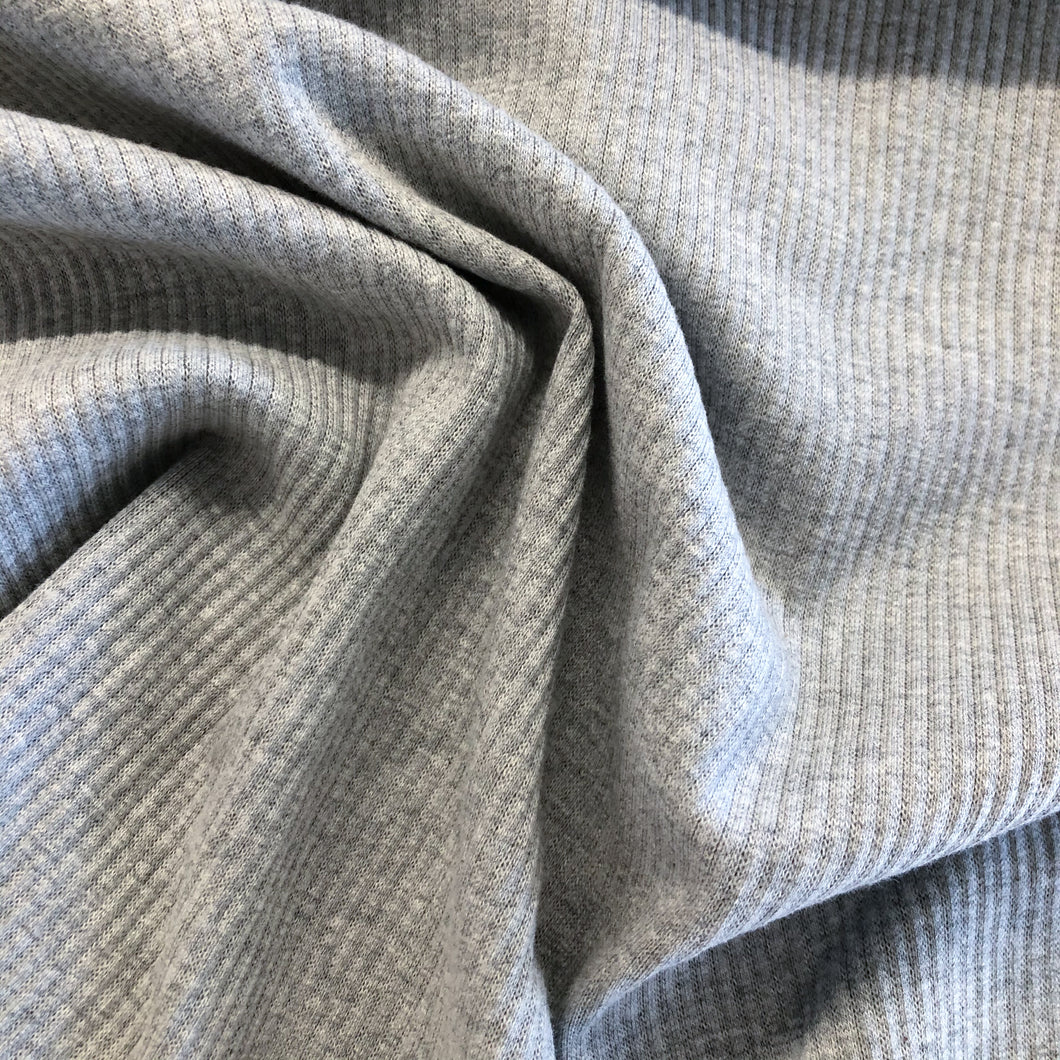 Corded Rib - Silver Marle