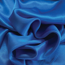 Load image into Gallery viewer, Crepe Back Satin - Blue (Last Chance Colour)
