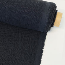 Load image into Gallery viewer, Sandwashed Cupro Piqué - Black
