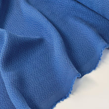 Load image into Gallery viewer, Sandwashed Cupro Piqué - Blue

