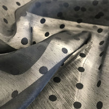 Load image into Gallery viewer, Polka Dot Organza - Black/Black
