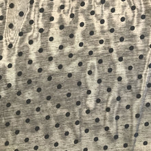 Load image into Gallery viewer, Polka Dot Organza - Black/Black
