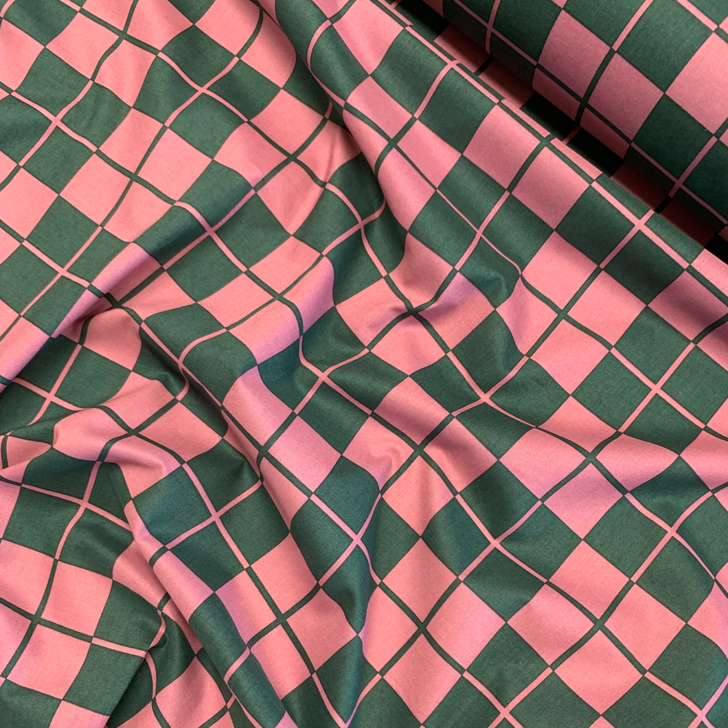 Chapel Cotton Print - Pink