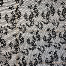 Load image into Gallery viewer, Fiorire Crinkle Chiffon - Black &amp; White
