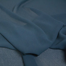 Load image into Gallery viewer, Washed Viscose Crepe - Petrol

