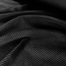 Load image into Gallery viewer, 6 Wale Cotton Corduroy - Black
