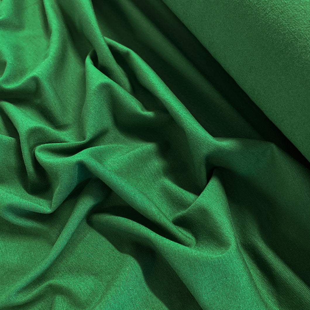 Cotton Spandex T-Shirting - Forest