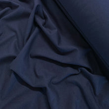 Load image into Gallery viewer, Cotton Spandex T-Shirting - Dark Navy
