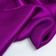 Load image into Gallery viewer, Crepe Back Satin - Purple (Last Chance Colour)
