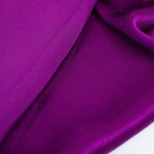 Load image into Gallery viewer, Crepe Back Satin - Purple (Last Chance Colour)
