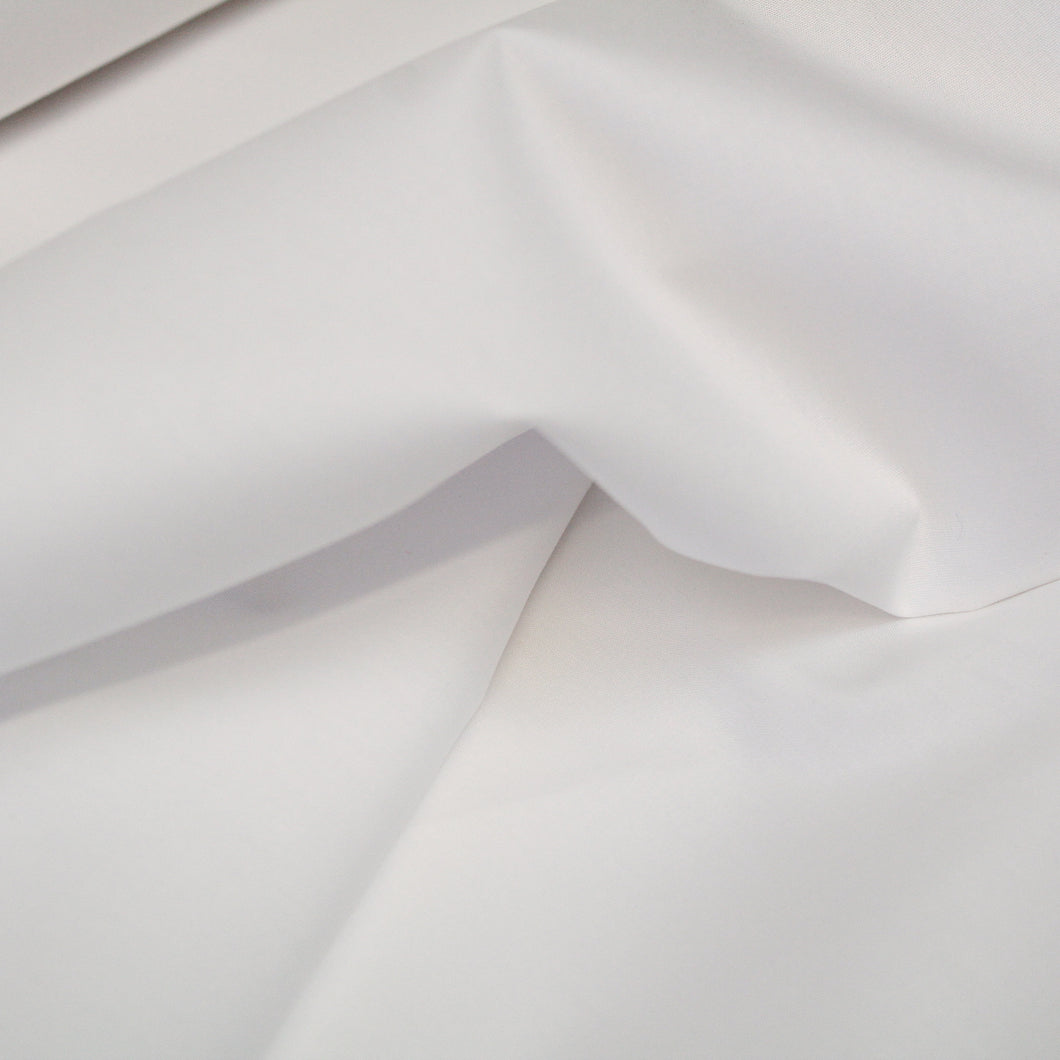 Cotton Poplin - White