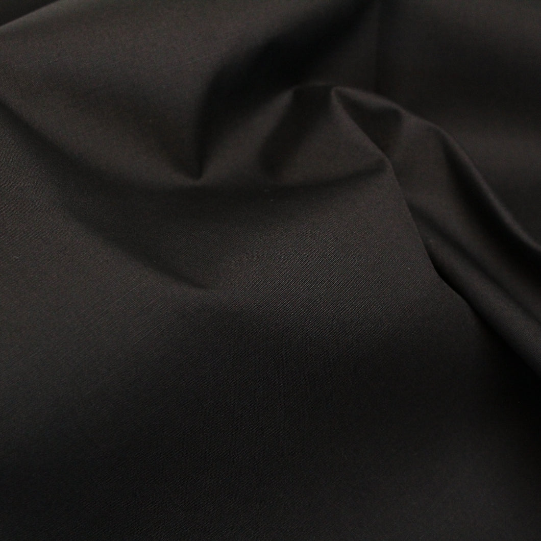 Cotton Poplin - Black