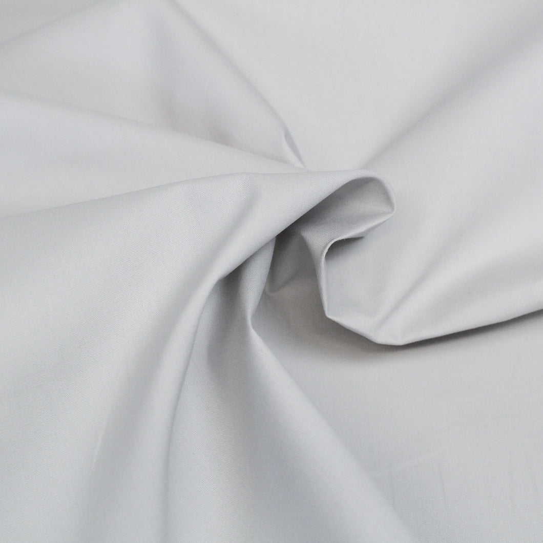 Cotton Poplin - Silver