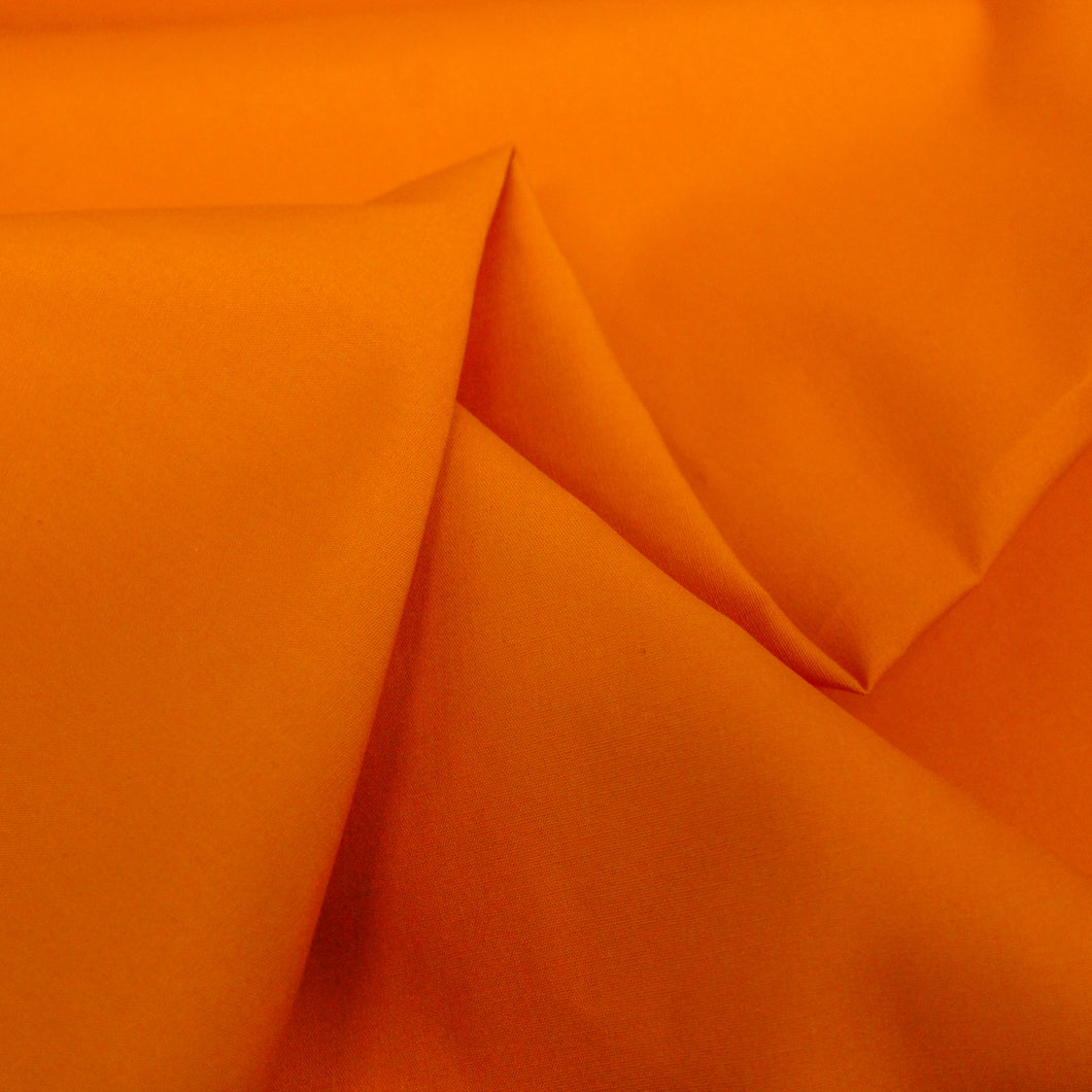 Cotton Poplin - Orange