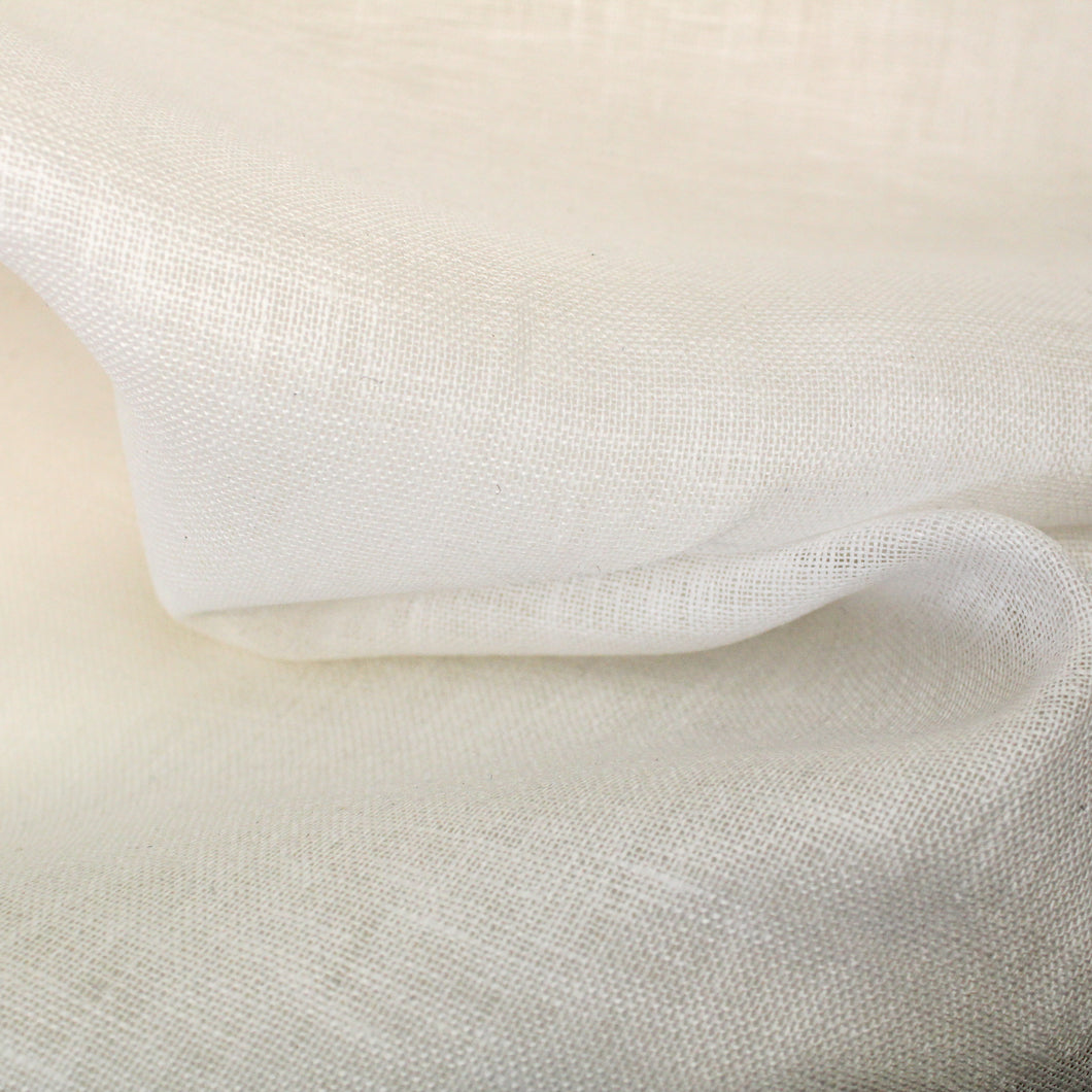 Linen Gauze - White