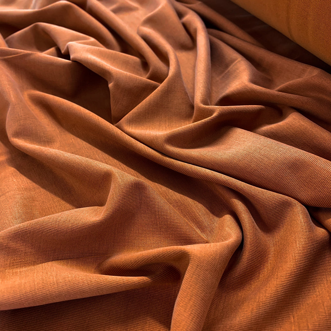 Cupro Jersey - Rust