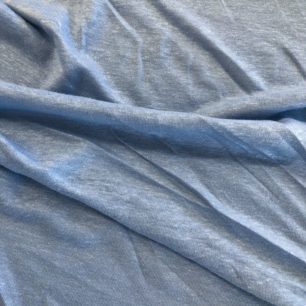 Linen Bamboo Knit Deadstock - Denim