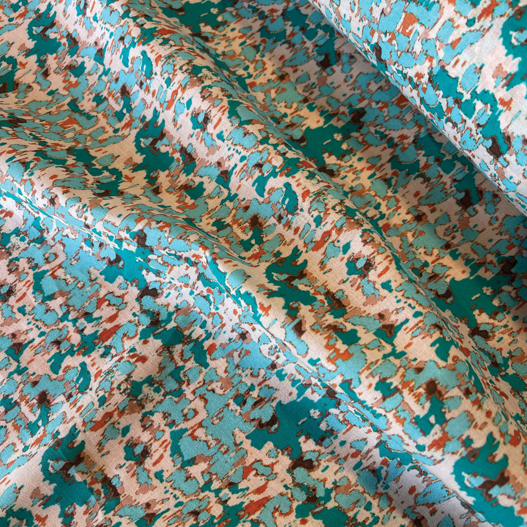 Maverick Cotton Print - Mineral
