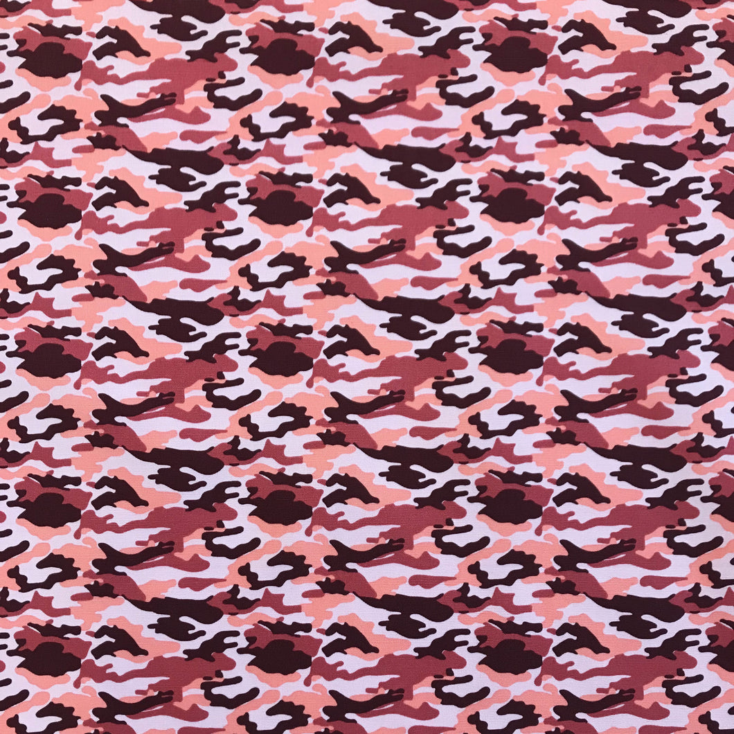 Printed Canvas - Pink Camo