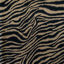 Load image into Gallery viewer, Animal Print Lightweight Twill Deadstock - Tan

