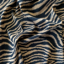 Load image into Gallery viewer, Animal Print Lightweight Twill Deadstock - Tan
