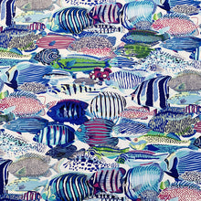 Load image into Gallery viewer, Printed Canvas - Blue Fish
