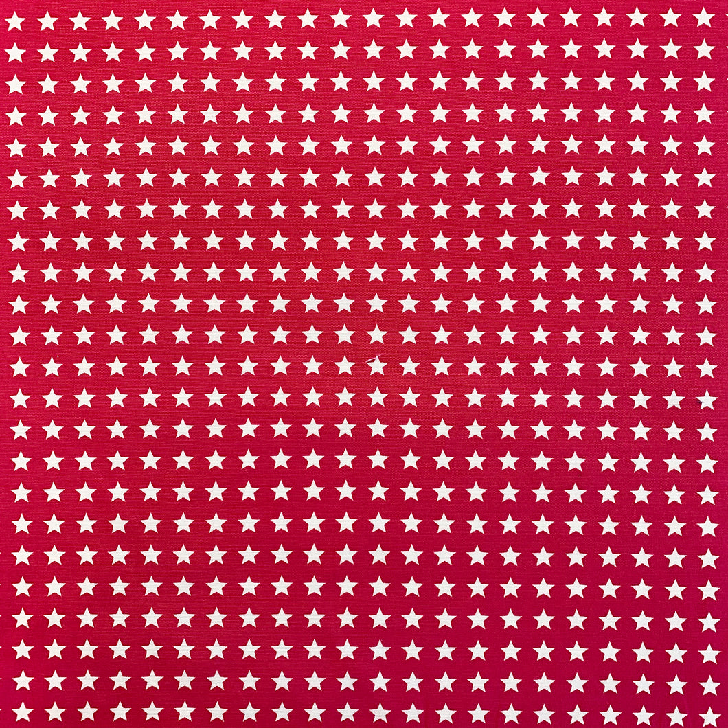 Printed Canvas - Fuchsia Star