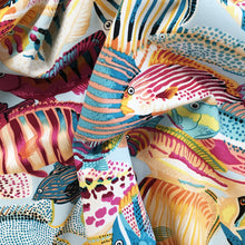 Load image into Gallery viewer, Printed Canvas - Pink Fish
