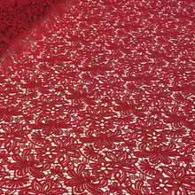 Load image into Gallery viewer, Embroidered Lace - Ruby
