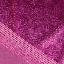 Load image into Gallery viewer, Stretch Velvet Jersey - Fuchsia
